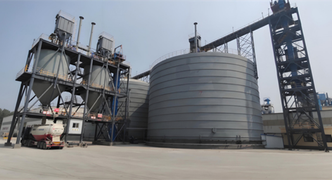 中卫粉煤灰钢板仓建造施工容易出现的问题